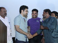 Vijay Antony's Stage Appearance at Kamala Cinemas